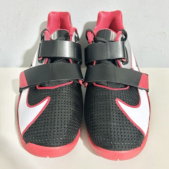Nike Romaleos 4 “Black University Red” Men’s Size 10.5-11.5 Weightlifting Shoes - Picture 3 of 9